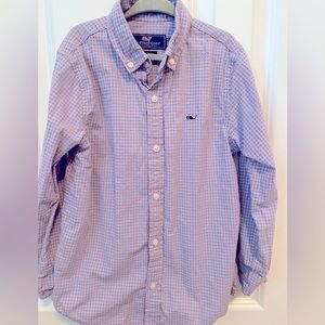 ⚡️Boys Vineyard Vines Button Down Gingham Shirt⚡️